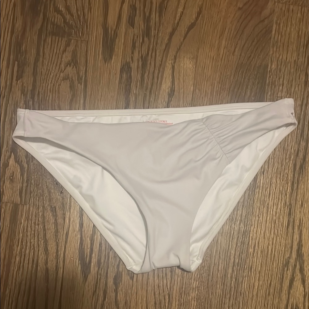 *3 for $10* Victoria's Secret White Bikini Bottoms